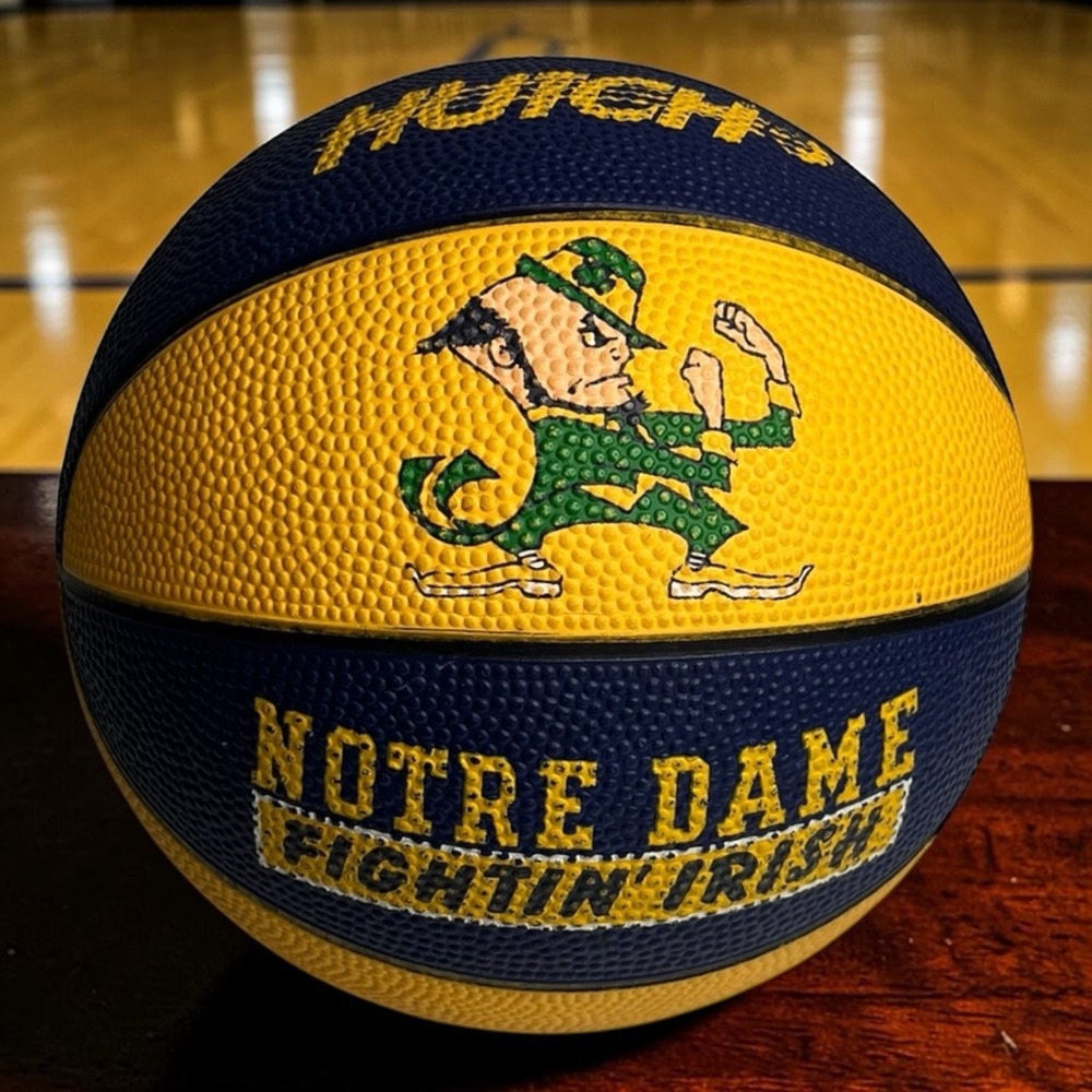 Hutch University Notre Dame Fighting Irish Mini Basketball NCAA College Souvenir